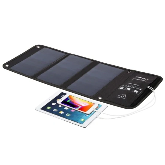 21 W Sunpower faltbare USB-Handy-Powerbank, tragbare Solar-Ladegerät-Tasche, Fabrik-Original