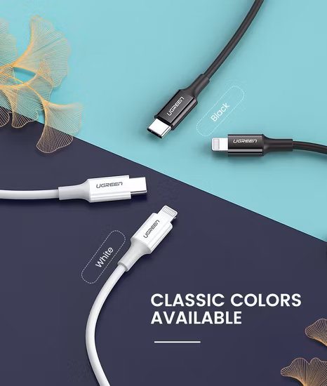 Handy-Datenkabel, 1 m, 3 ft, 18 W, 20 W, Pd-Schnellladegerät, iPhone-Lightning-Kabel, USB-Typ-C-auf-Lightning-Kabel für iPhone 12 PRO max